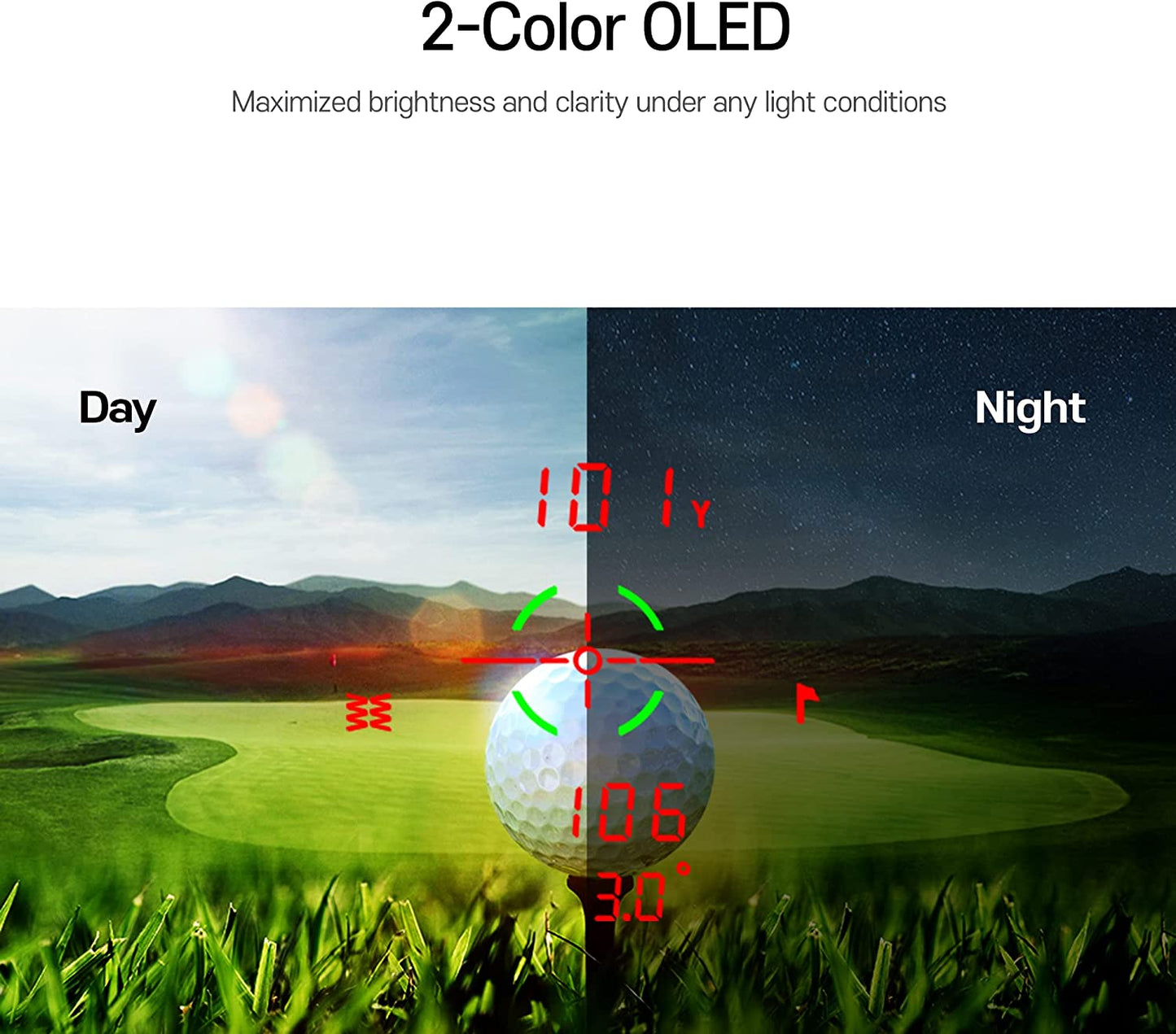 Golf Rangefinder - Mini OLED