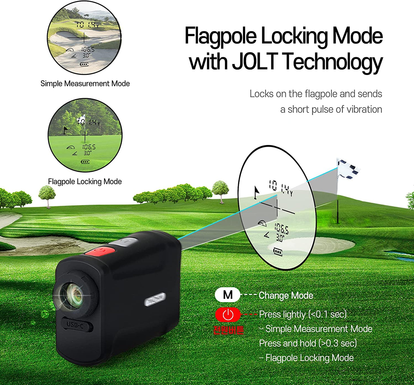 Golf Rangefinder - Pocket